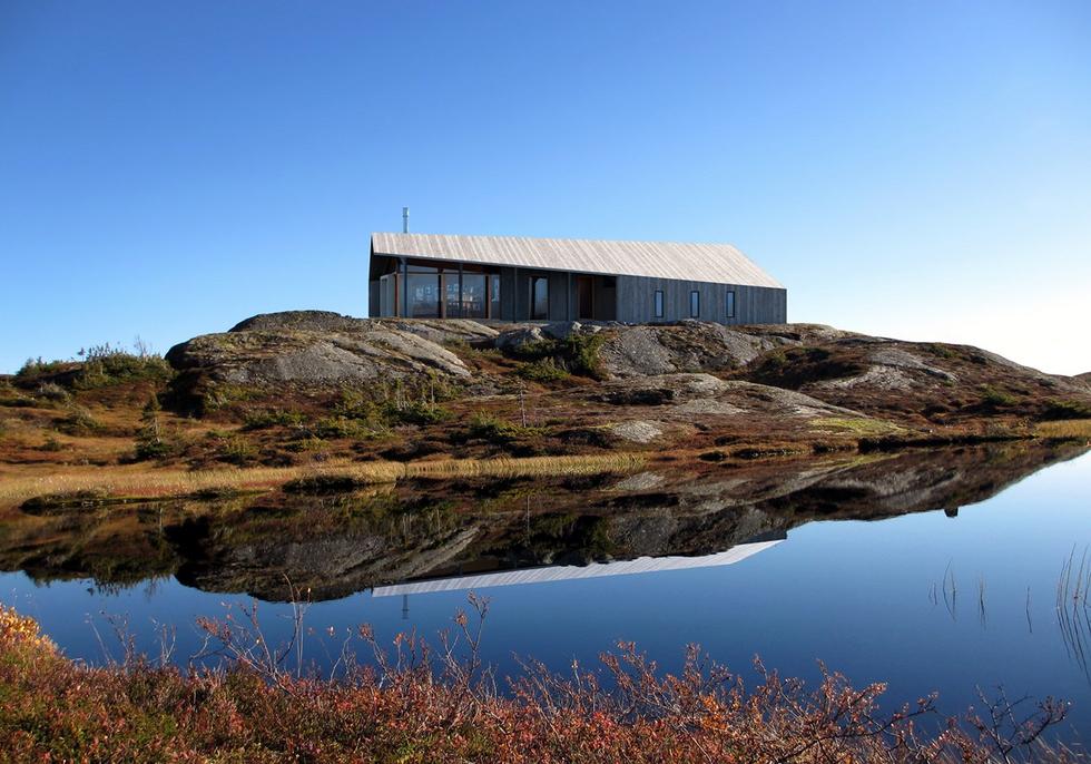 Gapahuk – norweski dom letniskowy projektu Snøhetta